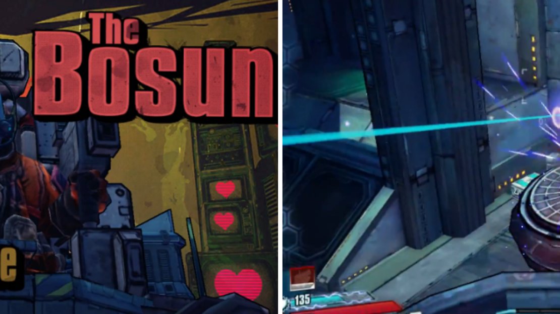 The Bosun is a fairly typical boss, except he has four turrets around the area that will quickly regenerate his shields.