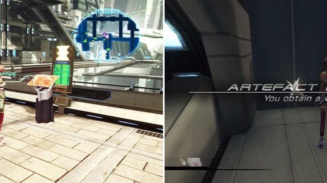 Information about the 13th Ark (left). Hidden Wild Artefact in this corner (right).