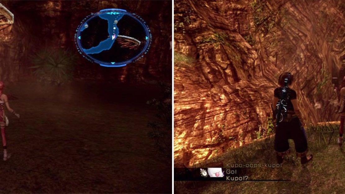 Mille’s Location. (left) Location of the lost watch. (right)