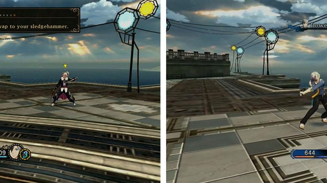 Make sure to take the Sledgehammer tutorial to learn more about your new weapon.