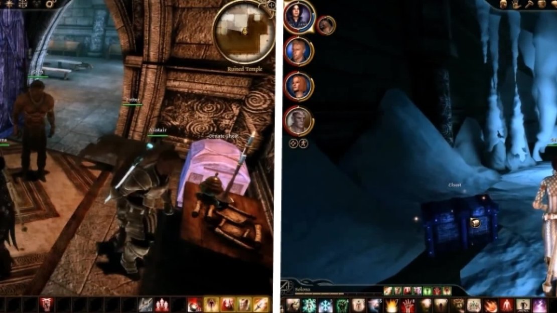 Search for these two chests for the relevant keys.