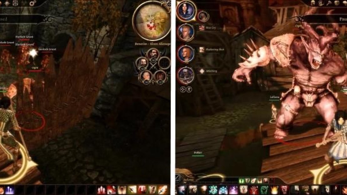 Stand up from the barricades and unleash AoE attacks. Be careful of the Ogre that can sneak up on you too.