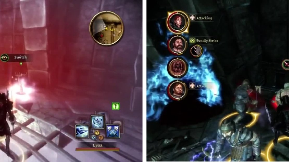 Remove the red mist so you can attack physically. In the second phase of the fight, The Harvester will scurry around and can be hard to hit.