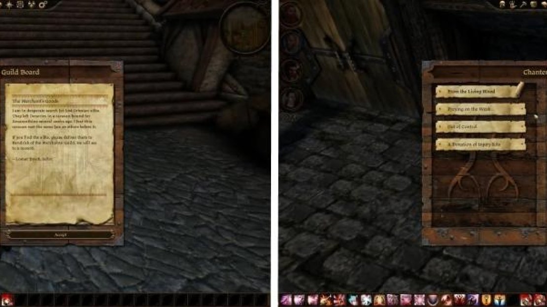 There are plenty of side quests here for you to acquire.