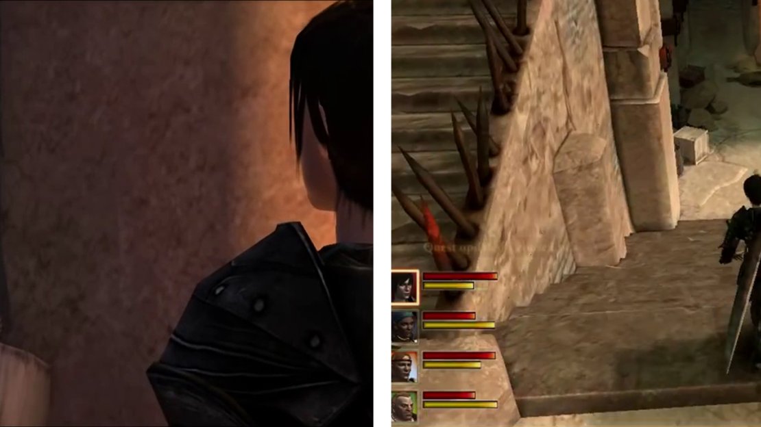 Meeran (left) wants you to find and recue Gustav (right).