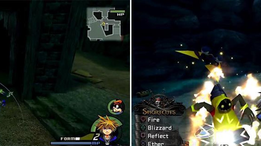 Beware of these guys appearing from the sky (left). The Air Pirates (right) can swarm you in a group so be aware and don’t get carried away.