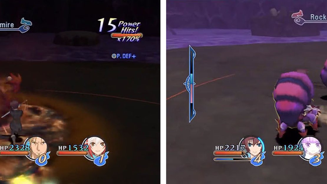 Malik’s Deathmire in a combo will do massive damage to this boss (left), but be careful when she is low and splits into multiple parasites (right).