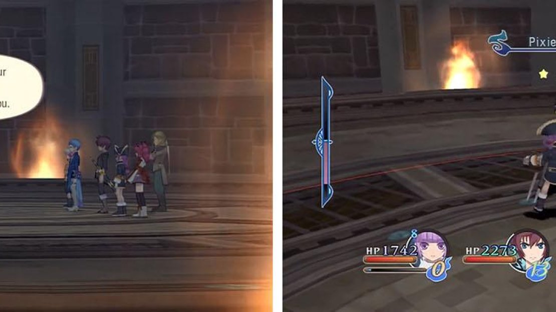 Battle your way through the trails to the Fendelian soldiers and defeat them for a scene.