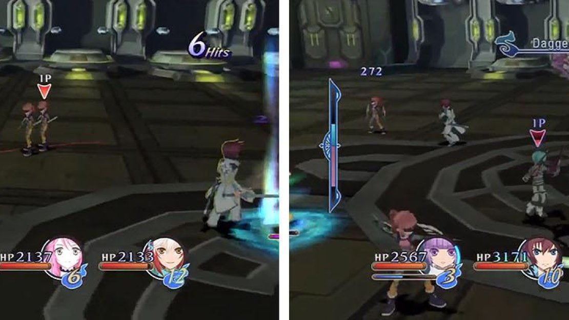 You need to focus on the minions to prevent them from duplicating (left), but don’t forget about the boss who has some nasty ranged attacks (right).