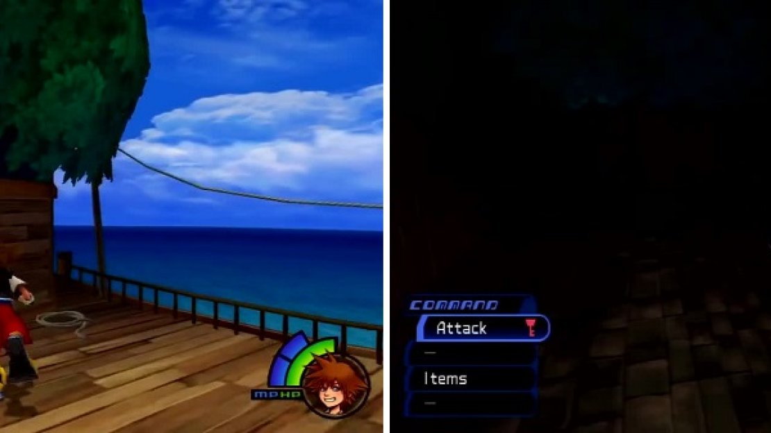 Head up to where Tidus is to find the Rope (left). Up in the treehouse you will find the Cloth on the wall (right).
