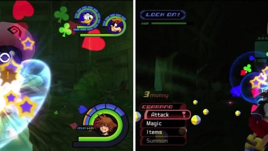 Hit the Pink Agaricus as many time as you can (left) and you will recieve Tech Points for the number of hits you get (right).