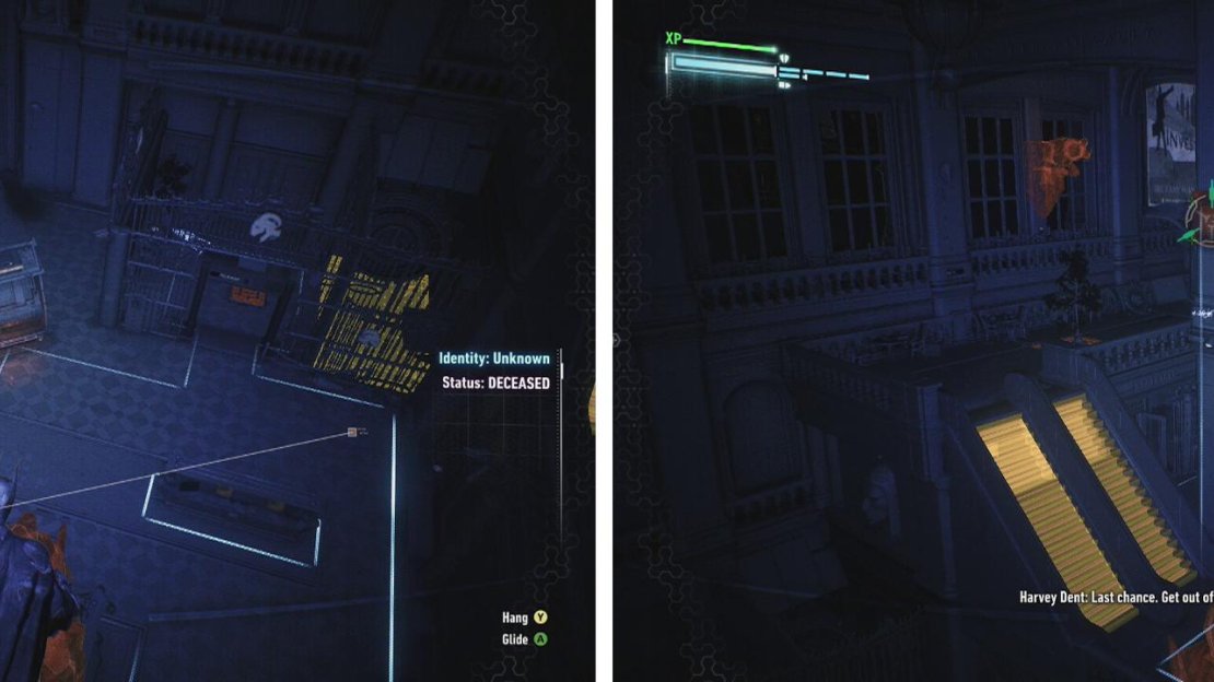 The tunnels by the truck and vaults are a great place to pick off enemies (left). We can also use the escalators as distractions (right).