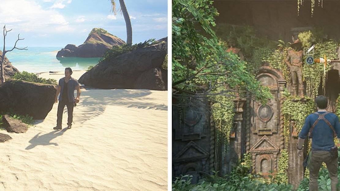 Left: Bound Corpse / Right: The Cistern