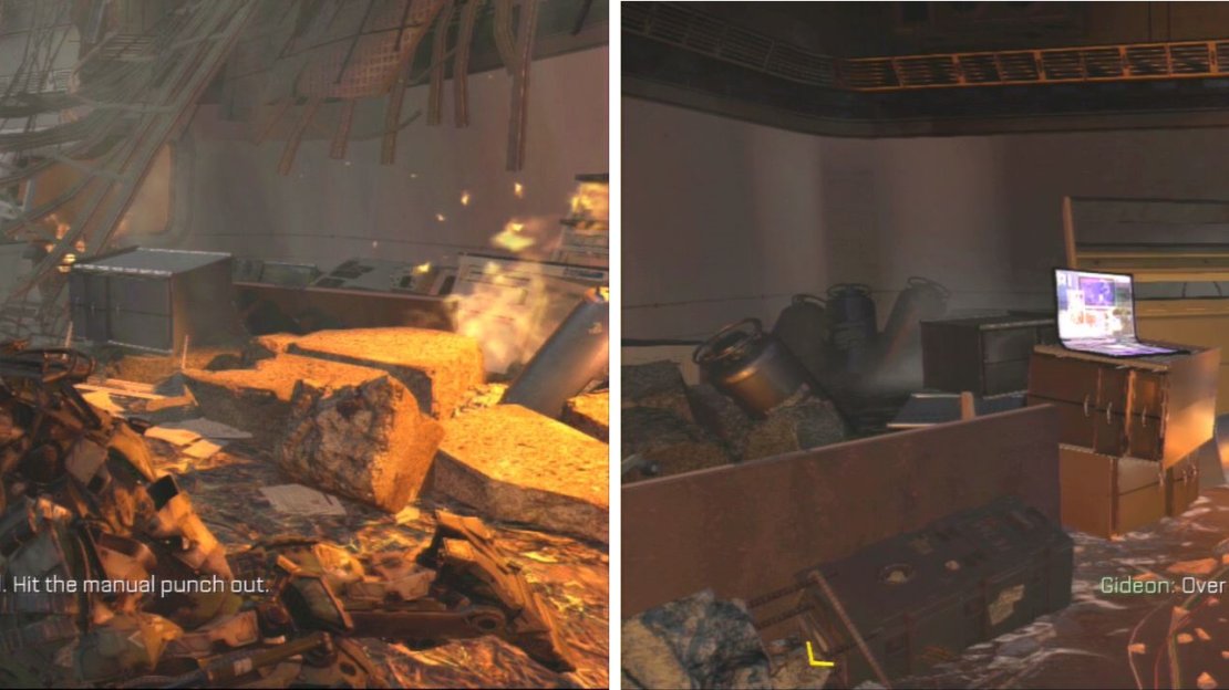 Before entering the AST, turn around to find your Intel.