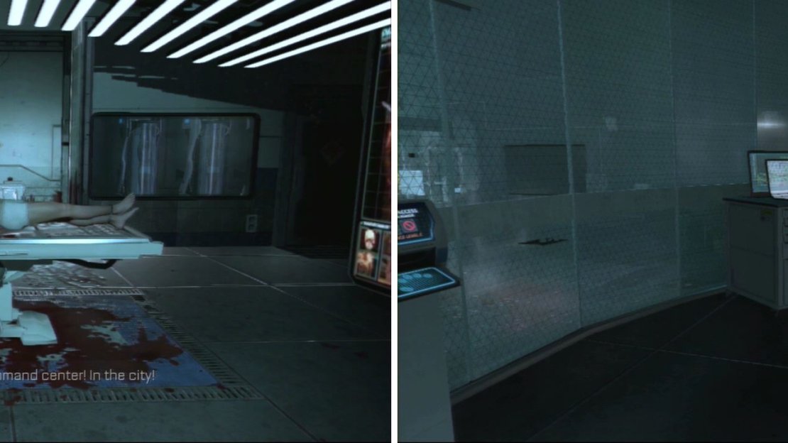 In the small room where Gideon gets shot, grab the intel from the left side before leaving or having the enemies come in.