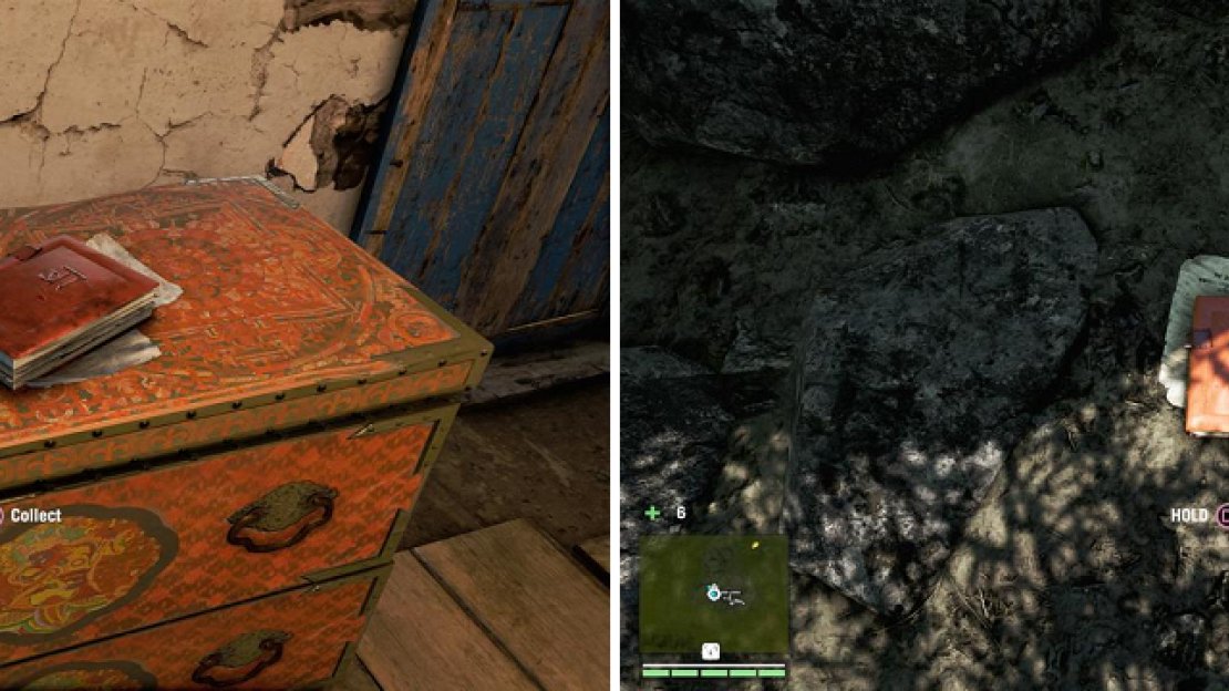 You’ll find Mohan’s journals inside of safehouses, as well as outside, where some of them may be hidden.