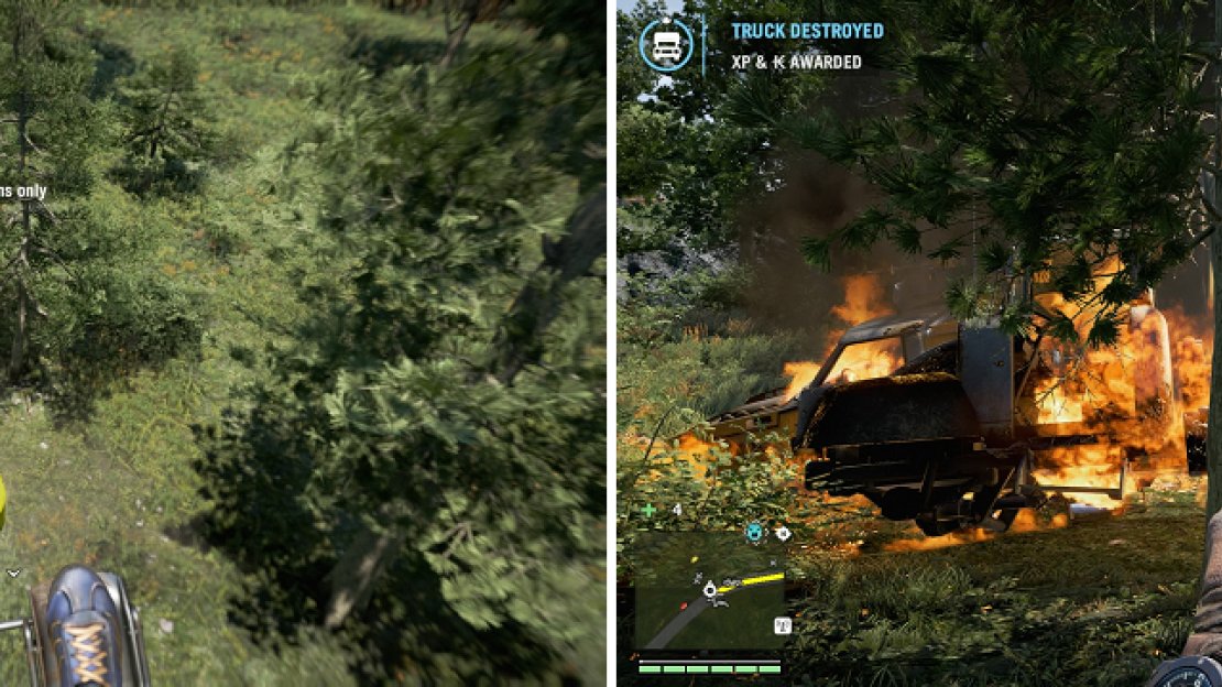 Cargo Trucks spawn randomly and will not stop unless you kill the driver.