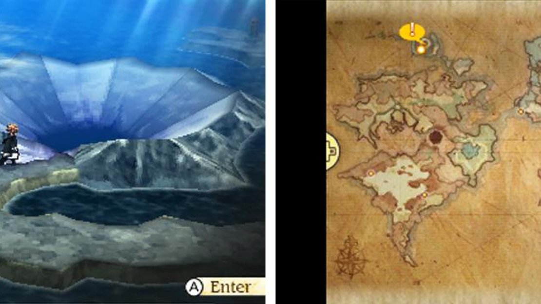 Your destination is the crescent isle in the far northern reaches of Luxendarc.