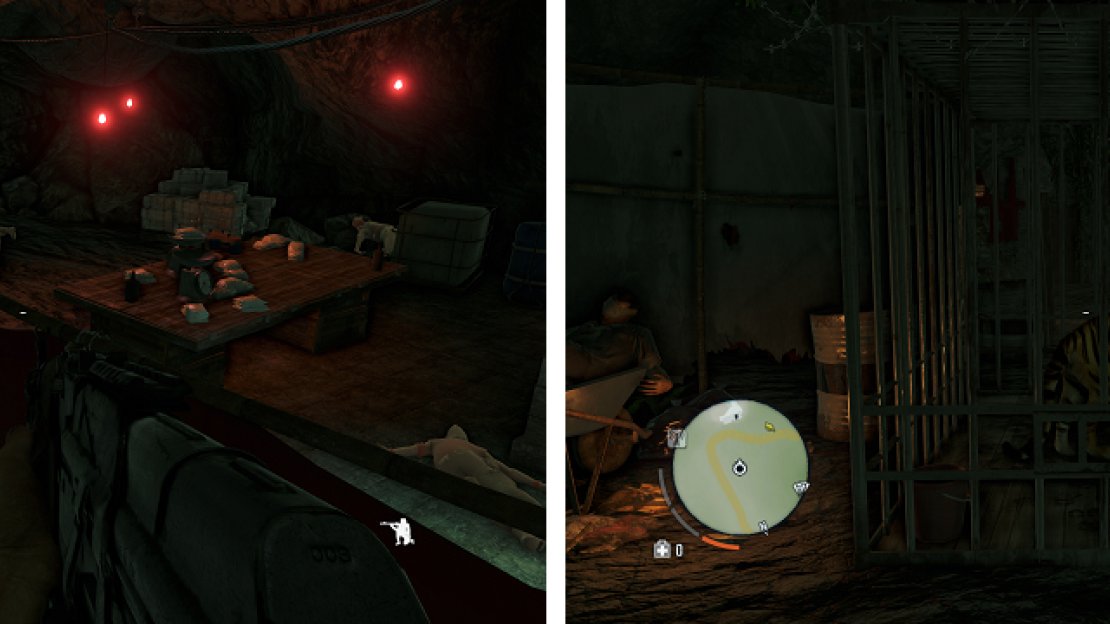 Trudge carefully through the prison, as you never know when an enemy will show up or what you may find.