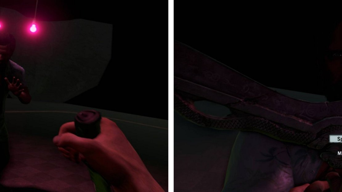 The fight with Buck takes place in a completely different area, and is just a series of quick-time events.