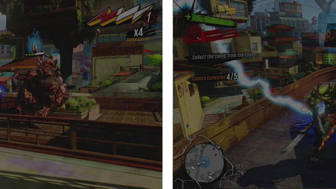 The fourth comic is in the possession of a Herker (left) and the final comic is carried by a Blower (right).