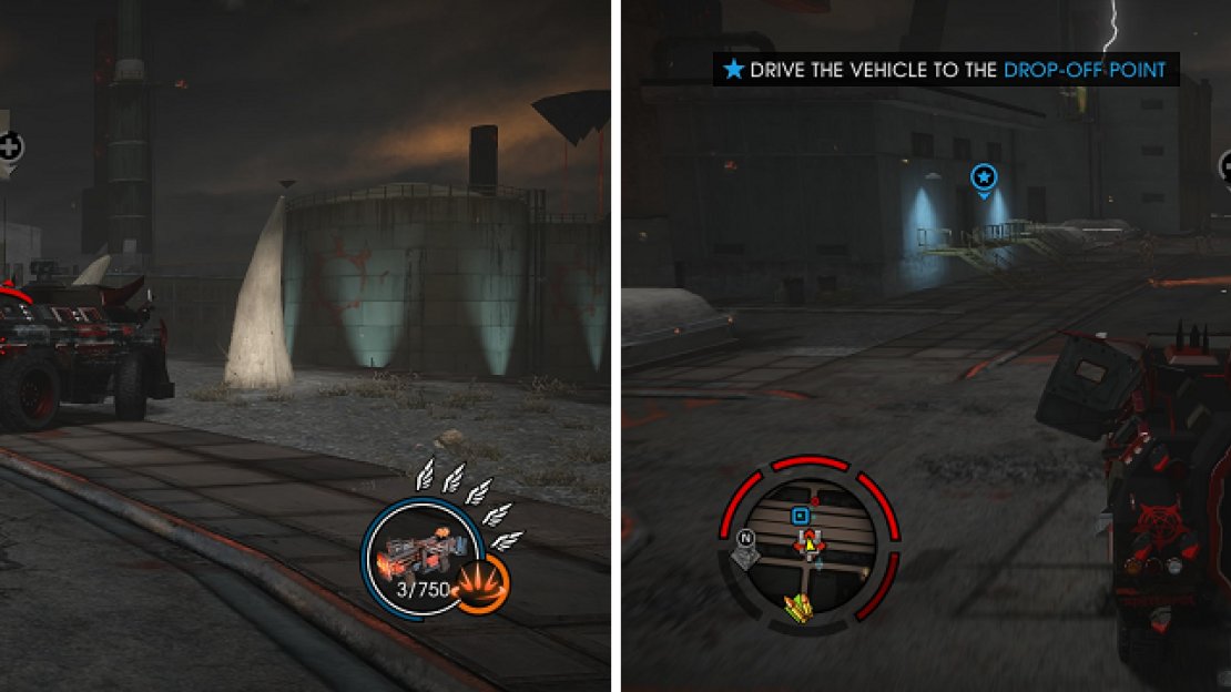 Do enough damage to the Armored Car and its occupants will exit to come after you, which is when you can steal it and deliver the vehicle to its destination.