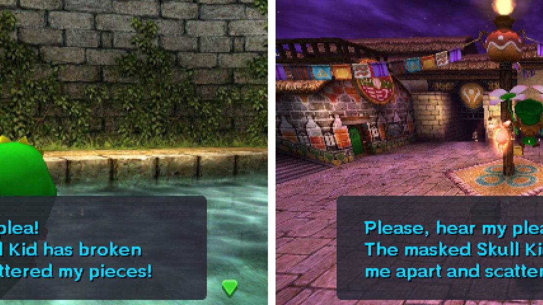 The Stray Fairy’s location changes depending on the time of day.