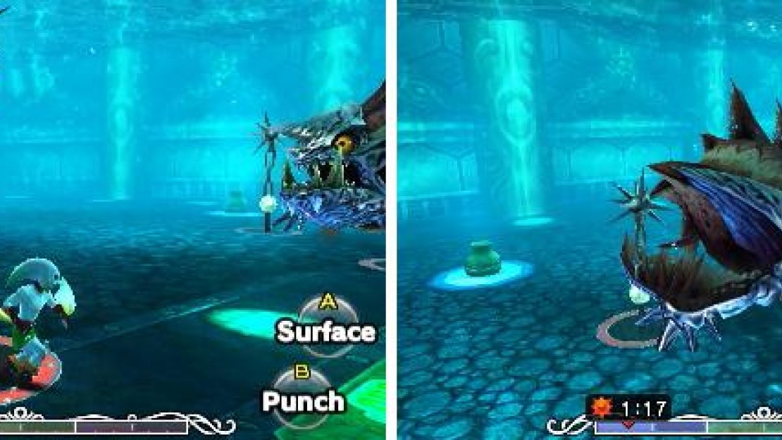 This phase is very different compared to the N64 original.