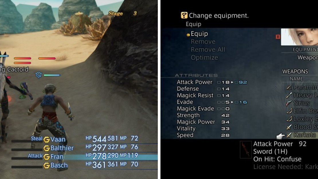 Although it may take a while to pilfer one, the Karkata is undoubtedly a very powerful weapon to get early in the game.