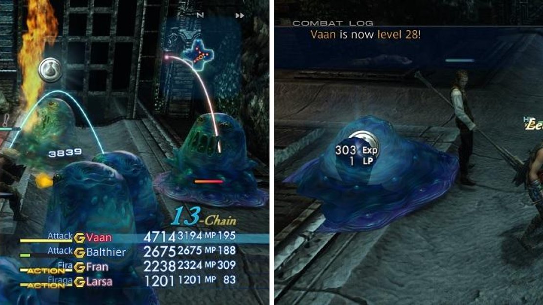 You can do some decent grinding on the Jellies to level up your characters here.