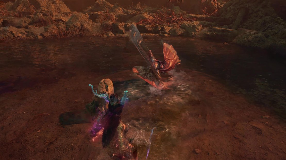 The battle against the humanoid boss was our standout moment in the preview, and one of our favorite bosses in a long time.
