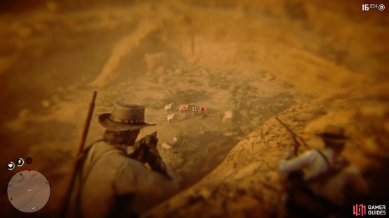 Start the shootout with Dead Eye