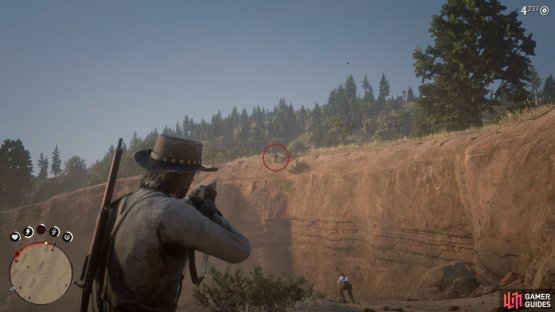 take care of the snipers as you descend down the path to Finley.