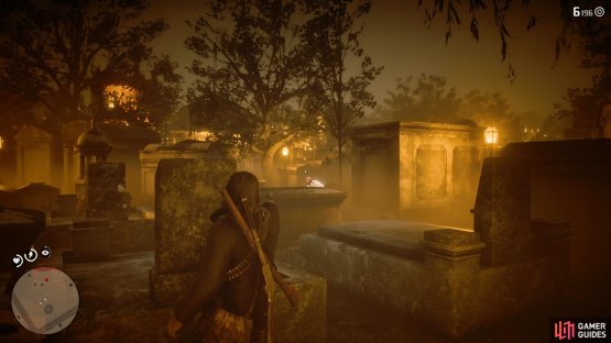 Use Dead Eye to ensure you headshot all of the grave robbers