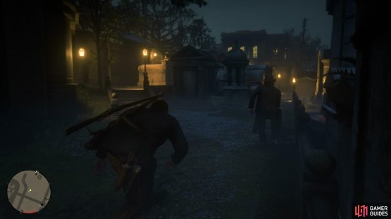 stick closely to John during the escape to avoid detection easily.