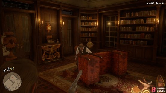 look out for the enemy behind the furniture of the door you kick down.
