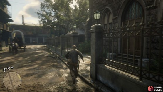 enter the Church from the back to evade the Law.