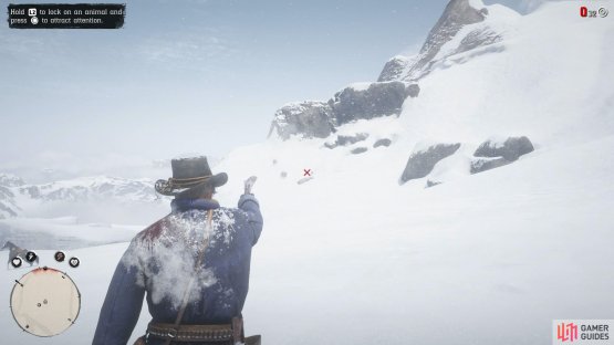 shoot the first wolf as they make their way down towards you.