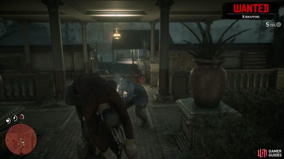 Only shoot the lawmen in your direct path as you dash back to the skiff.