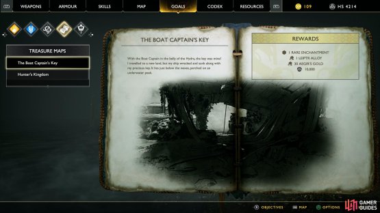 the zipline is the key to deciphering this map.