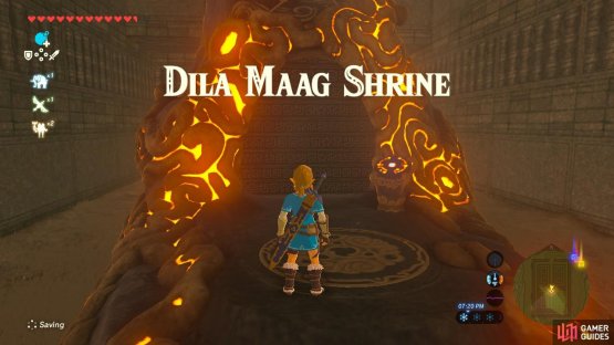 This Shrine is in the heart of a labyrinth