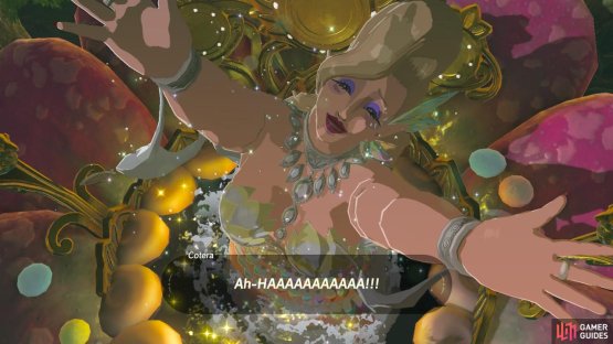 It’s quite the dramatic entrance