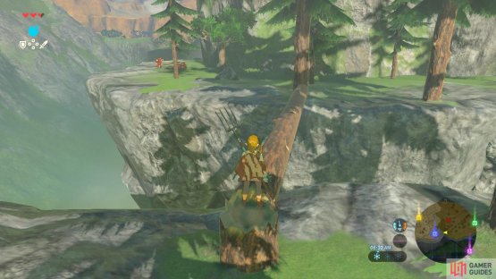 Be careful as you walk across