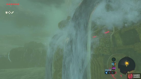 Ride up the spouts from Vah Ruta’s back