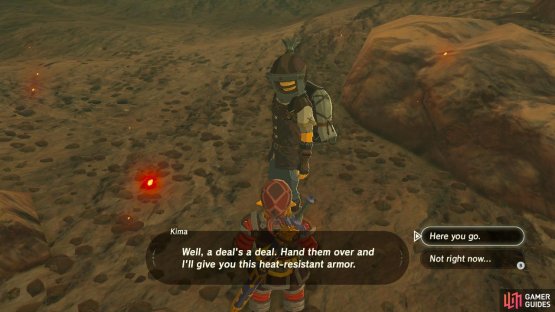 That’s 10 Fireproof Lizards I could use to upgrade my armor…