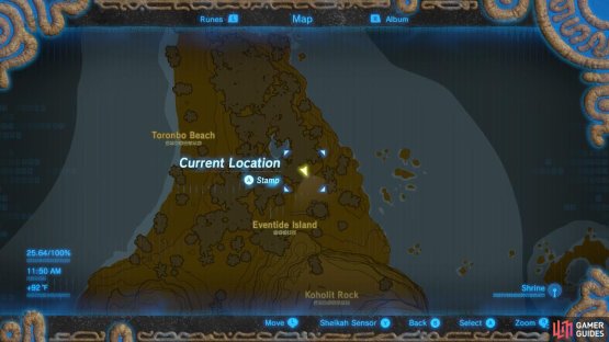 Head to this location to grab your first orb