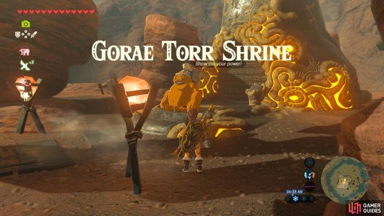 When you first get to this Shrine you won’t be able to activate it yet
