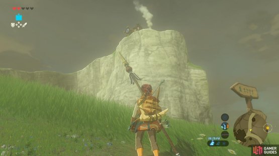 It’s a long walk to the top of the cape