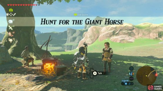 This sidequest is a bit more difficult than its counterpart, “The Royal White Stallion”.