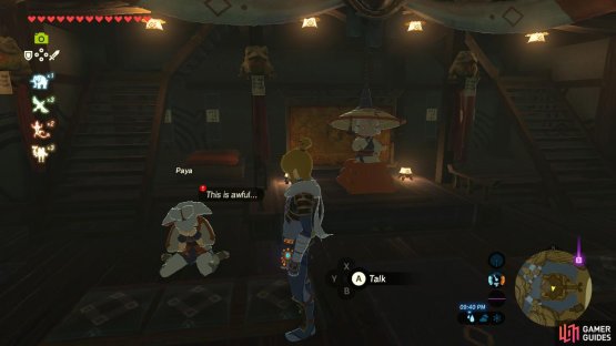 It looks like the ball by Impa’s side is gone